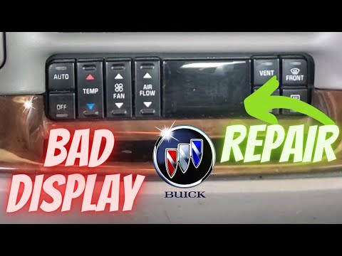 Видео: Ремонт дисплея климат-контроля Buick Park Avenue 2005 года #chevrolet #3800