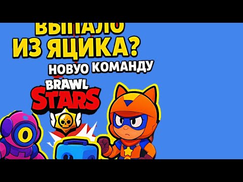 Видео: Что мне выпала из ящика создаю новую команду в brawl Stars и много другого! 