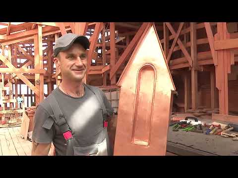 Видео: Реконструкция храма Александра Невского на Алом поле