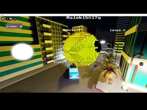 Видео: Битва пикселей Пакмана в Роблоксе