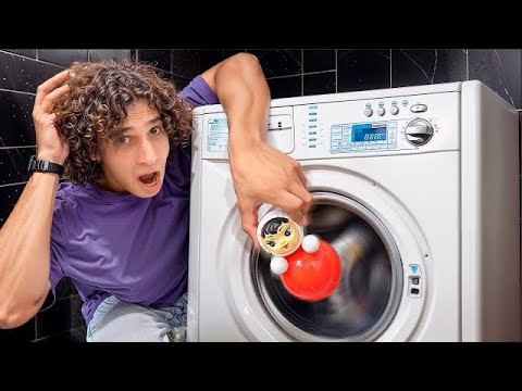 Видео: Что, если НЕВАЛЯШКУ закинуть в СТИРАЛКУ? : D