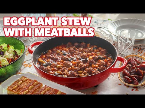 Видео: НОВОЕ МЕНЮ Рамадана 🤗 Турецкий KOFTE с баклажанами и десертом без яиц и манной крупы без масла