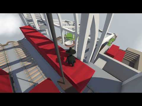 Видео: играем в Human Fall Flat с @PONix_gamer