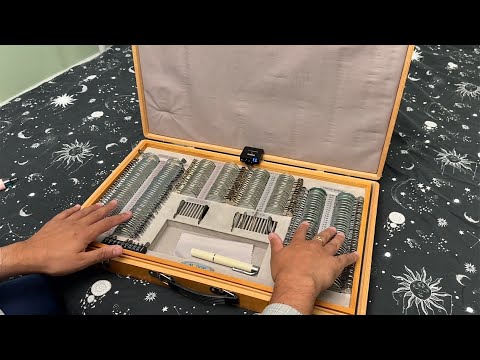 Видео: ASMR: проверка комплекта объективов со следом полной стеклянной диафрагмы