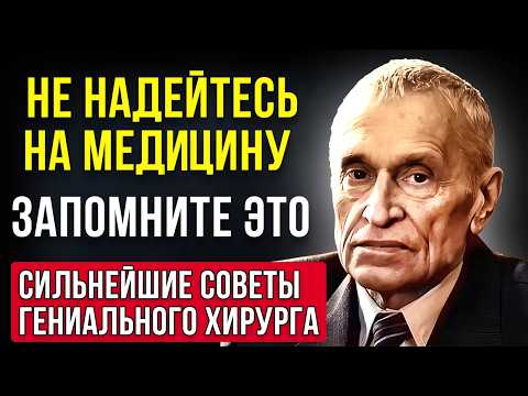 Видео: КАК ОСТАНОВИТЬ СТАРОСТЬ? Легендарный Ученый Амосов: Осознайте Это Пока Не Поздно!
