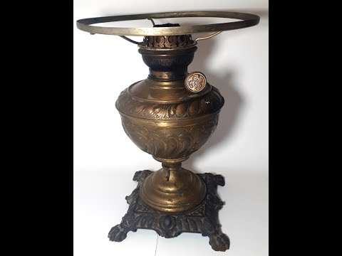 Видео: Реставрация керосиновой лампы "Чудо".