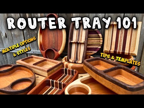 Видео: Как сделать лотки для фрезера: шаблоны, советы и многое другое