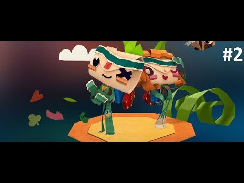 Видео: Tearaway Unfolded. Прохождение игры на 100%. Часть 2 - Яблоневый сад.