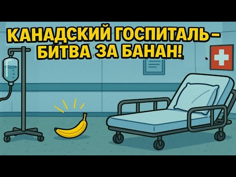 Видео: Банановый кризис в госпитале: медицина по-канадски! Кто победит в битве за банан? 🍌