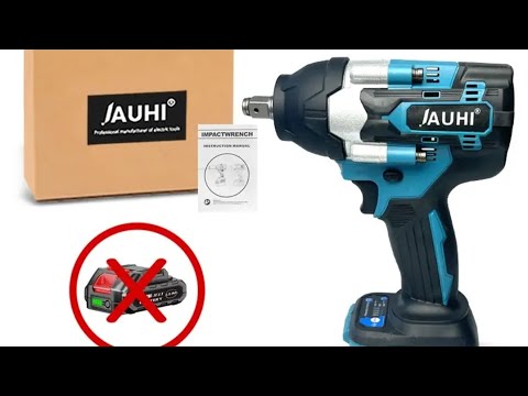 Видео: JAUHI 1800N.M бесщеточный электрический ударный гайковерт
