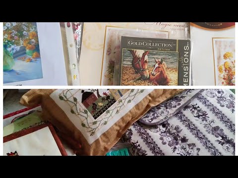 Видео: Итоги весны. Вышивка, лоскутное шитье, прикладное оформление.