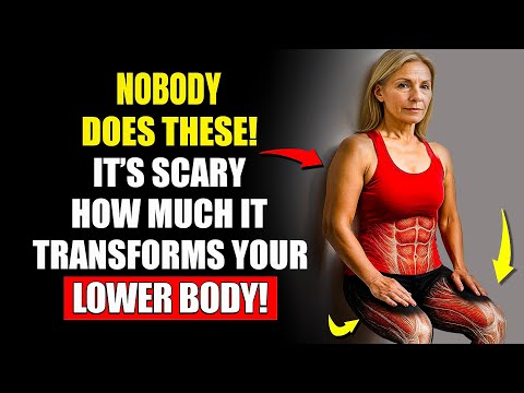 Видео: 6 изометрических упражнений для сильных ног после 50 (не сдвинувшись ни на дюйм!)