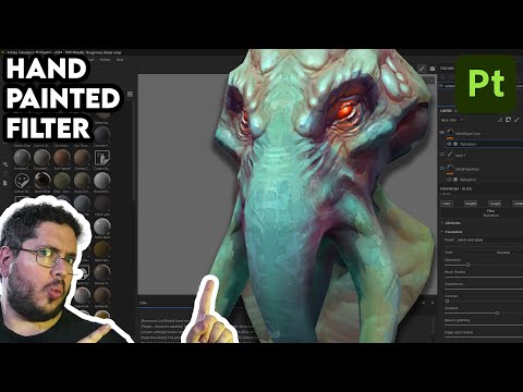 Видео: Substance Painter — НОВЫЕ фильтры ручной росписи