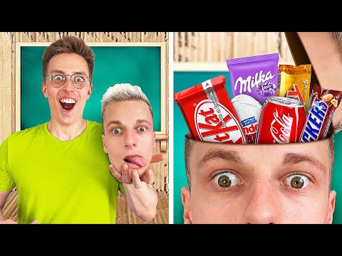 Видео: 13 Способов Пронести СЛАДОСТИ в КАРТОННУЮ ШКОЛУ !