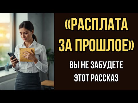 Видео: «РАСПЛАТА ЗА ПРОШЛОЕ». Я плакала когда читала эту историю... Рассказ, который вы запомните. История.
