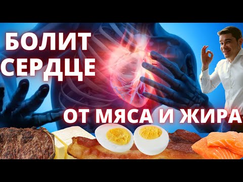 Видео: Мясо и жир – болезни сердца и сосудов. Холестерин забивает сосуды бляшками Диагностика атеросклероза