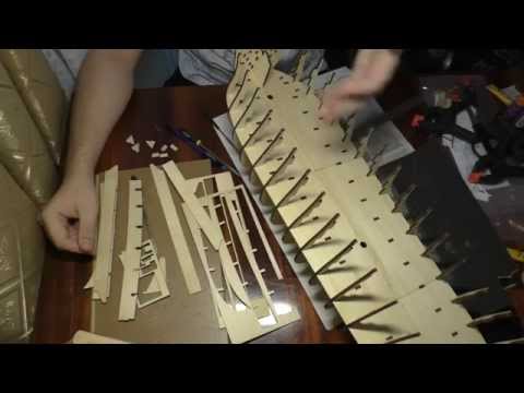 Видео: Сборка модели 12 Апостолов 1:100 Деагостини - Монтаж второй орудийной палубы левого борта