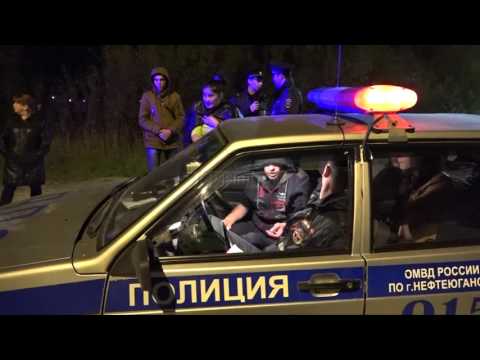 Видео: пьяная семейка попалась за рулем /Нефтеюганск/