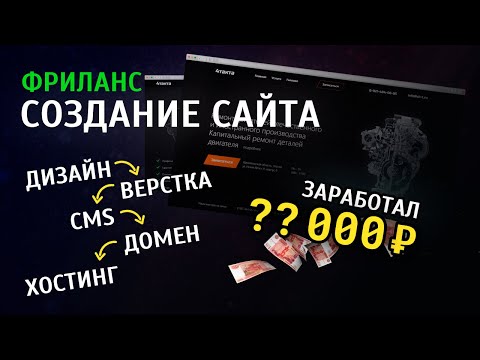 Видео: Как я делал реальный заказ и сколько заработал | Фриланс, Дизайн, Верстка, CMS