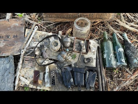 Видео: Раскопали немецкий блиндаж в синей глине