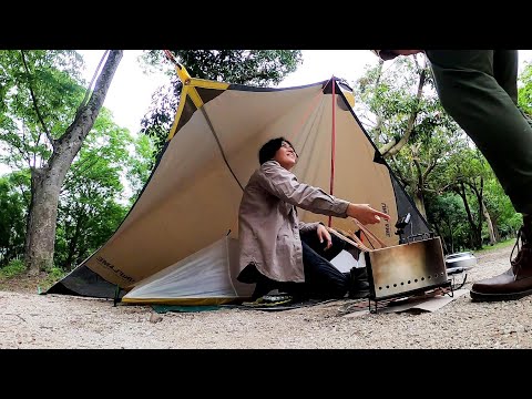 Видео: В результате пребывания в палатке, которая кажется подсмотренной [Женский кемпинг]