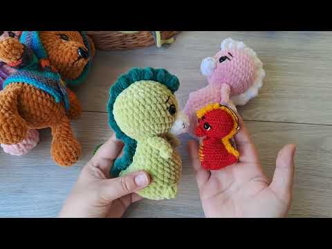 Видео: Новые игрушки и повторы. Что связала в сентябре.