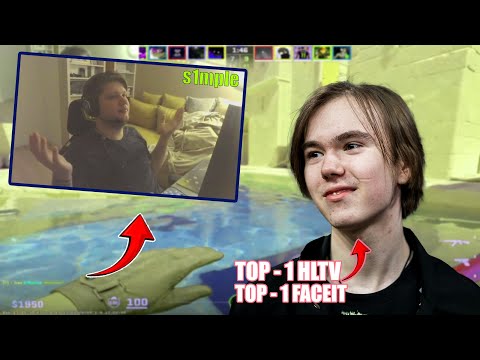 Видео: СИМПЛ ПОМОГ ДОНКУ АПНУТЬ 5000 ЭЛО НА FACEIT // CS2