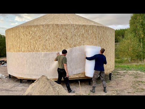 Видео: Построили недорогой дом за 5 дней. Быстрая технология строительства