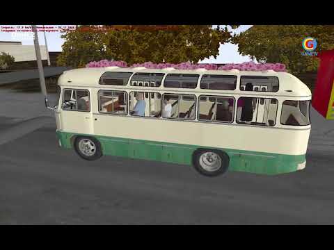 Видео: Omsi 2 "Bogorodsk" (beta 0.3.2) Маршрут Nr.5A (PAZ 672)