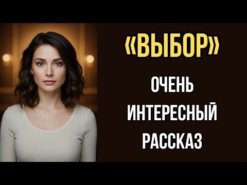 Видео: «ВЫБОР». Я плакала когда читала эту историю... Рассказ, который вы запомните. История. Рассказ