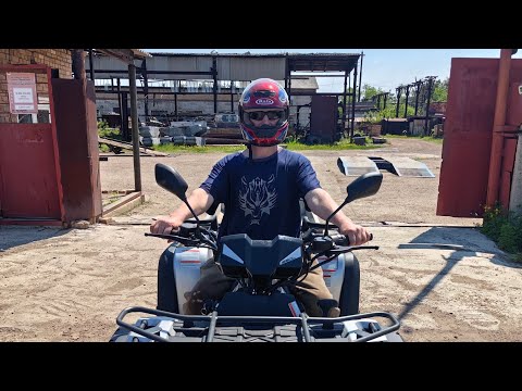 Видео: коп металла на квадроциклы linhai 4 х 4