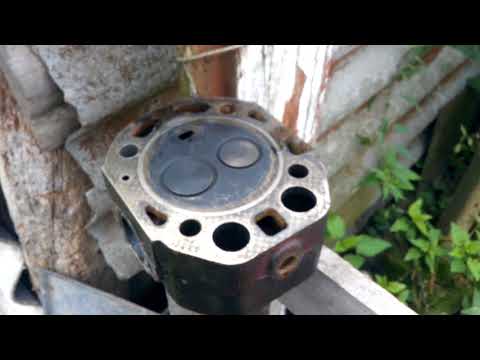 Видео: Вода уходит с радиатора в картер двигателя мотоблок Зубр