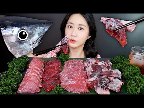 Видео: МУКБАНГ Сашими Из Головы Тунца🐟✨ *Необычное Сашими | Real Sound MUKBANG | АСМР | EATING SHOW