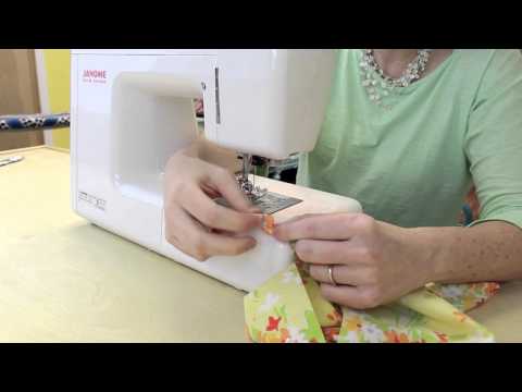 Видео: 9-минутный урок по изготовлению тканевых салфеток