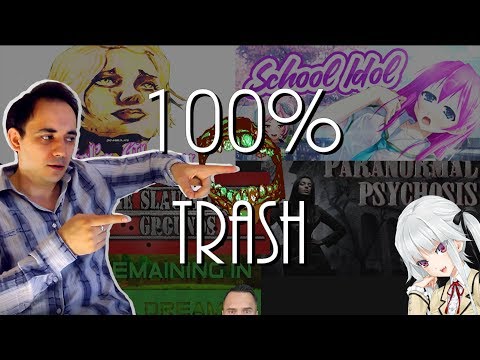 Видео: 100% TRASH №13: Райский сад и лучшая игра Хидео Кодзимы