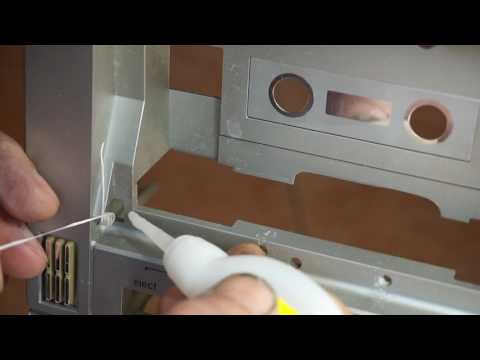 Видео: Sharp GF-777Z. Часть 3.6. Ремонт осей кассетоприемников (карманов).