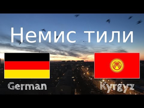Видео: Уктаганга чейин үйрөн - Немис тили (Эне тили болгон адам)  - музыкасыз