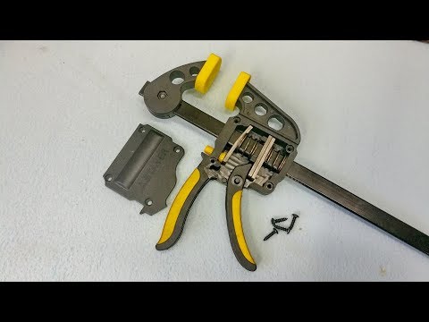 Видео: Быстрозажимная струбцина не фиксирует. Ремонт.