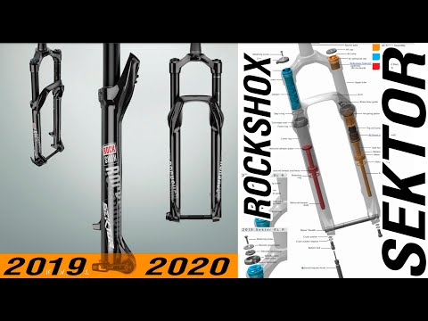 Видео: RockShox Sektor 2019 с нюансами полное обслуживание