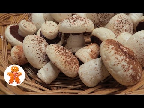 Видео: Грибочки безе (меренги)