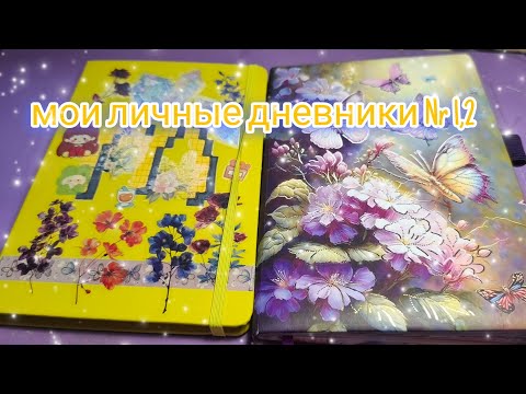 Видео: Обзор личных дневников номер 1 и 2  🩷💞