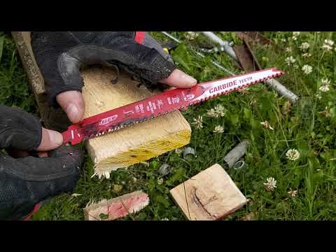 Видео: Milwaukee 2719 & Milwaukee 2520   Тест полотен   Часть 2