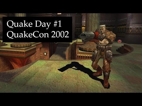 Видео: Quake Day #1 - QuakeCon 2002 (стрим от 07.12.16)