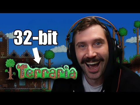 Видео: 32-битный компьютер внутри Terraria? | Prime Reacts