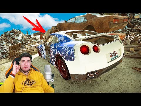 Видео: НАШЕЛ РЖАВЫЙ ГТР на СВАЛКЕ МЕТАЛЛОЛОМА - CAR MECHANIC SIMULATOR 2018