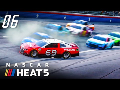 Видео: САМАЯ НЕПРЕДСКАЗУЕМАЯ ГОНКА - NASCAR Heat 5 #6