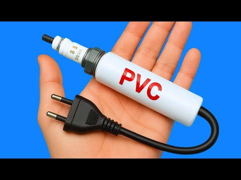 Видео: Миллионы не знают этого секрета! Вставьте провод и свечу зажигания в ПВХ — гениальный трюк😱