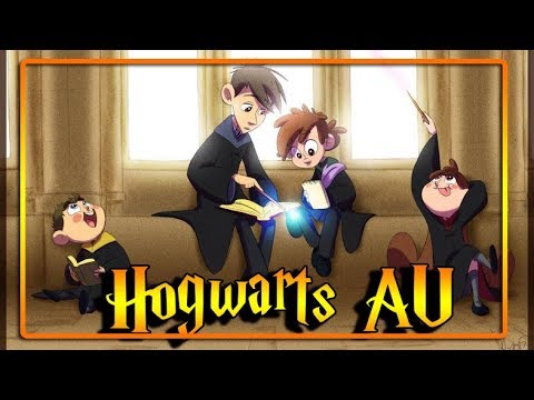 Видео: ⚡HOGWARTS AU✨ Гравити Фолз&По ту сторону изгороди🌂Gravity falls&Over the garden wall