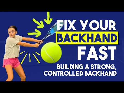 Видео: Сила теннисного бэкхенда: главный секрет мощного теннисного бэкхенда | | Серия теннисных упражнен...