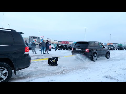 Видео: AUDI Q7 ПЕРЕТЯНУЛА LAND Cruiser 200? БИТВА внедорожников!